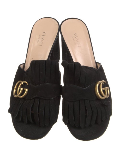 Gucci Suede Slides