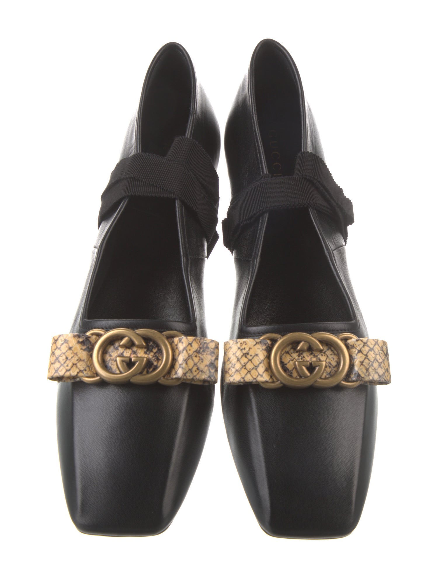 Gucci Leather Flats