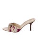 Gucci Canvas Floral Print Slides