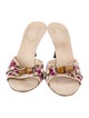 Gucci Canvas Floral Print Slides