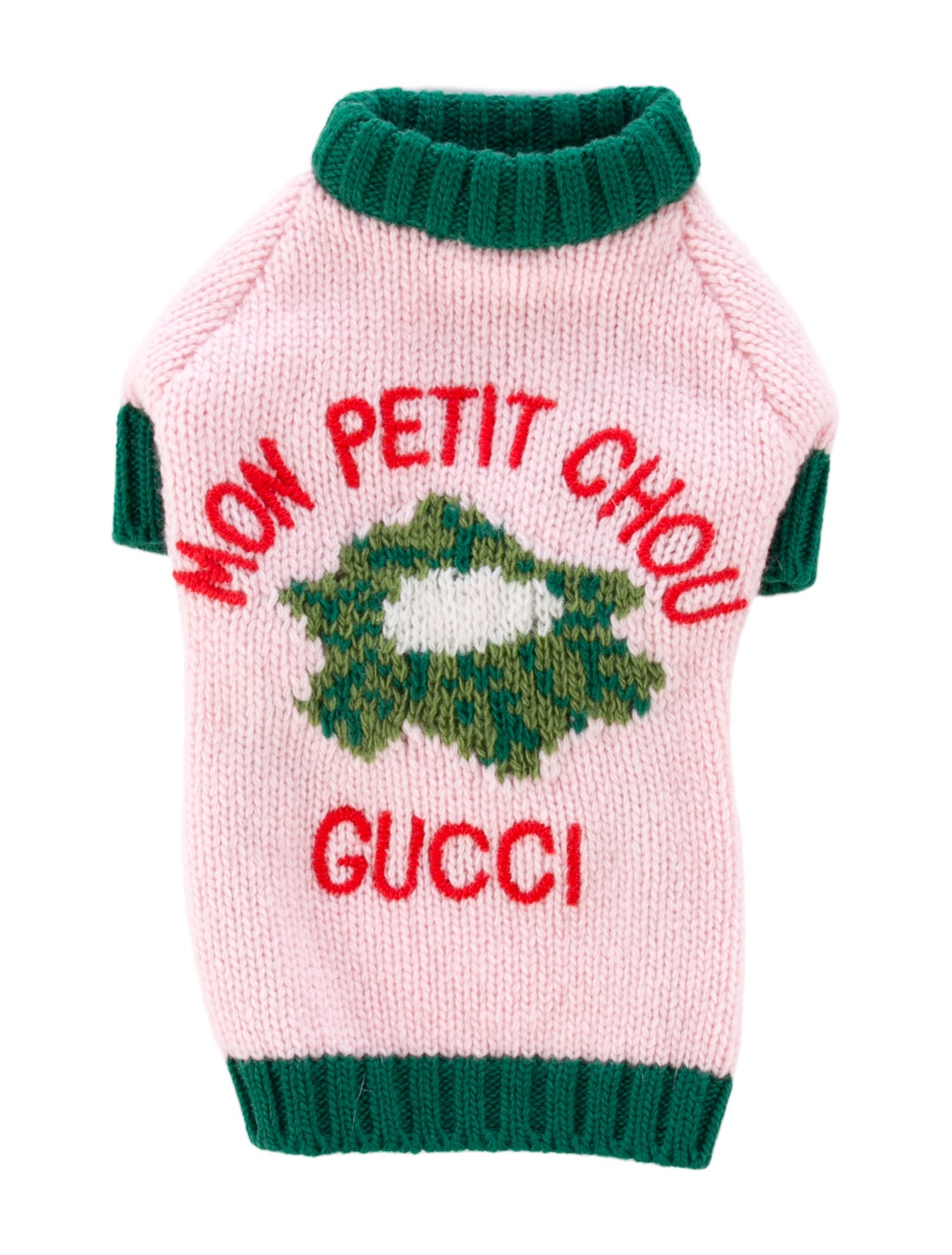 Gucci Gucci Wool Pet Sweater with Tags