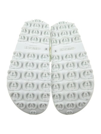 Gucci Rubber Slingback Sandals