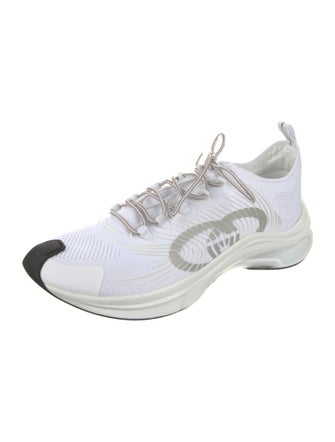 Gucci Mesh Printed Athletic Sneakers
