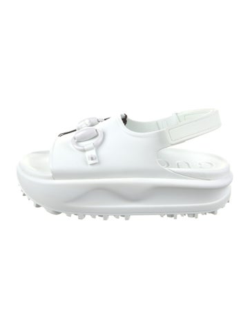 Gucci Sandals Rubber Slingback 8