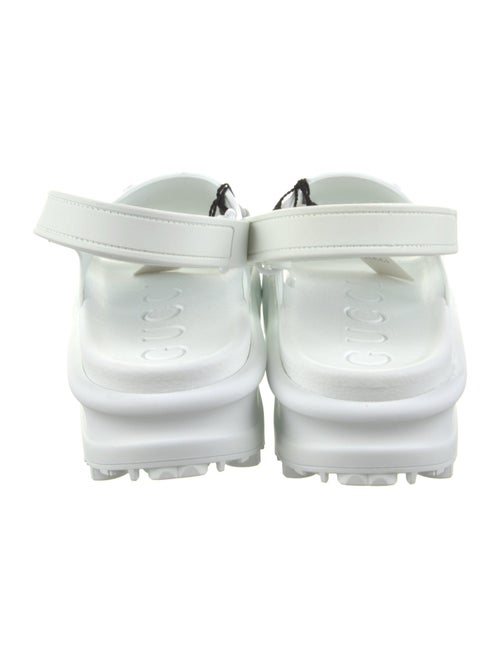 Gucci Rubber Slingback Sandals