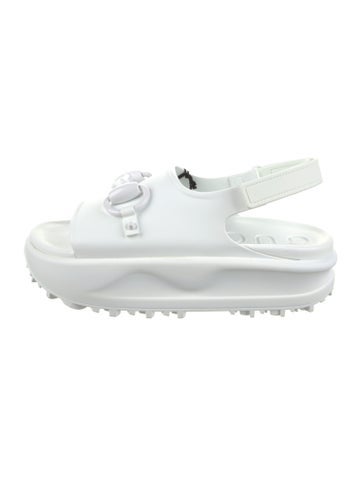 Gucci Sandals Rubber Slingback 8