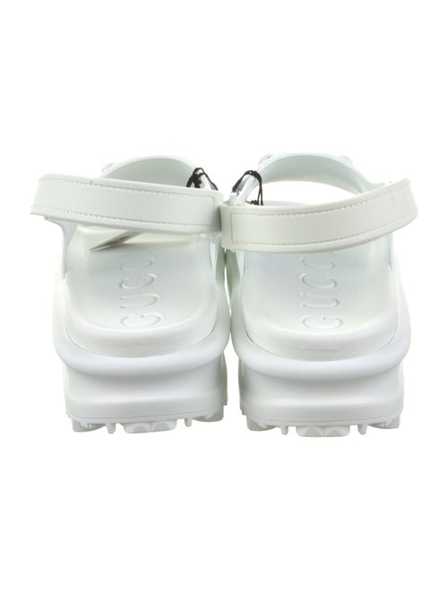 Gucci Rubber Slingback Sandals