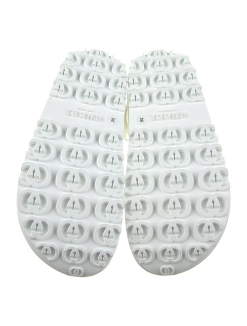 Gucci Rubber Slingback Sandals