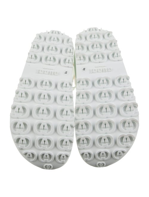 Gucci Rubber Slingback Sandals