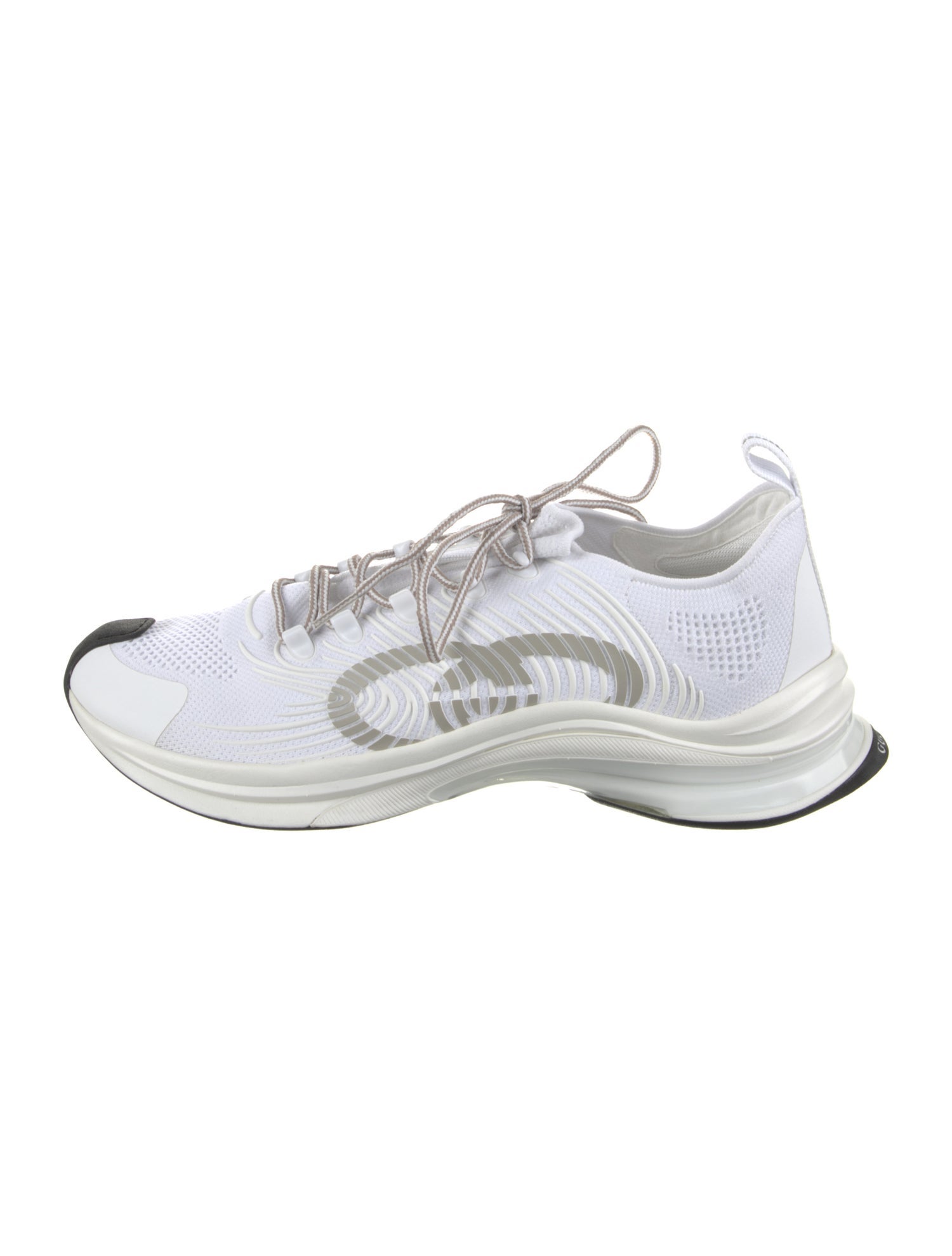 Gucci Mesh Printed Athletic Sneakers