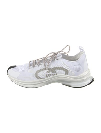 Gucci Mesh Printed Athletic Sneakers