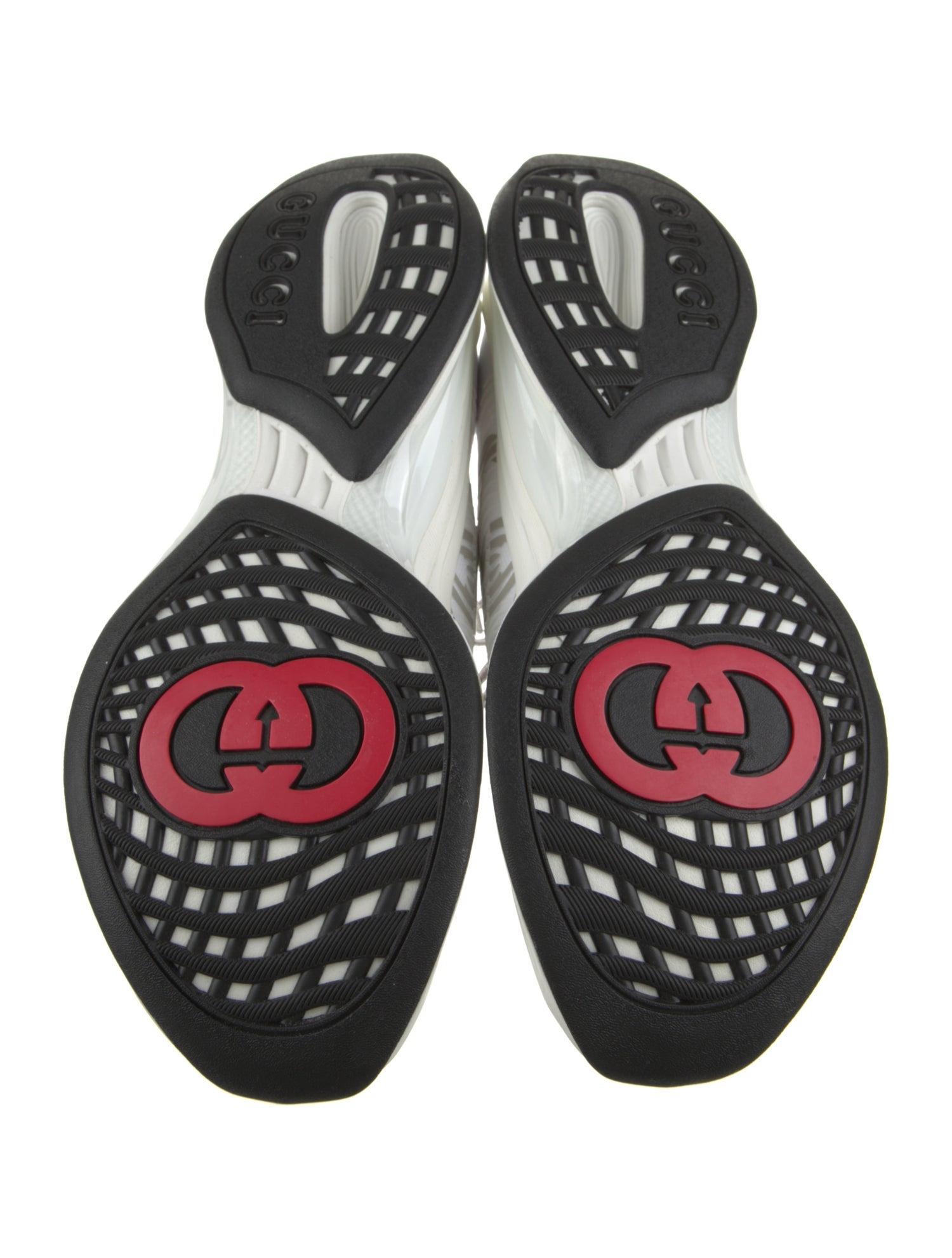 Gucci Mesh Printed Athletic Sneakers