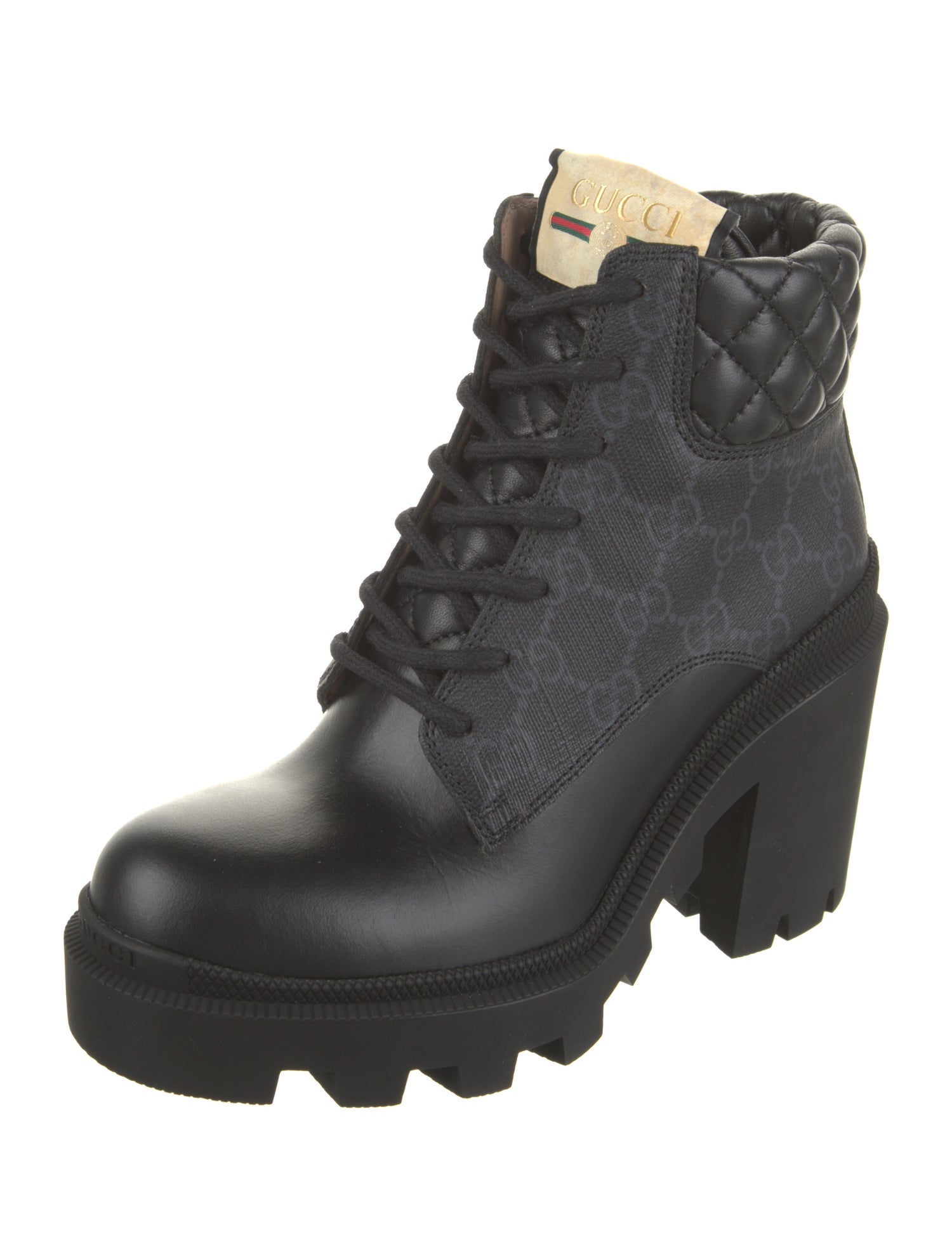 Gucci Combat Boots