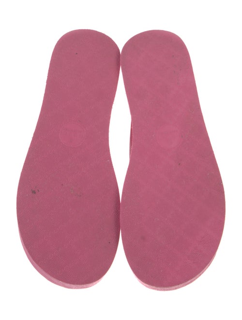 Gucci Double G Logo Rubber Flip Flops