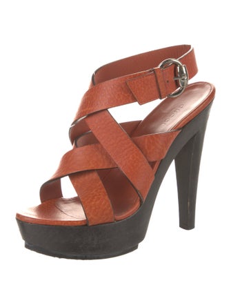 Gucci Leather Sandals