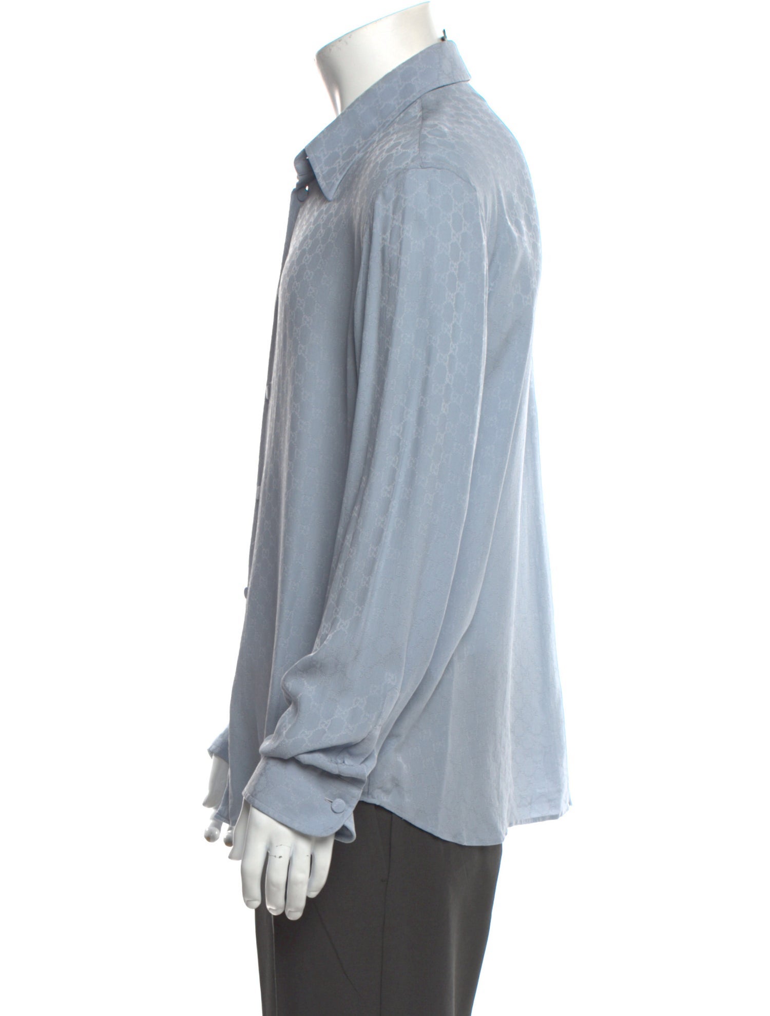 Gucci 2023 GG Jacquard Dress Shirt