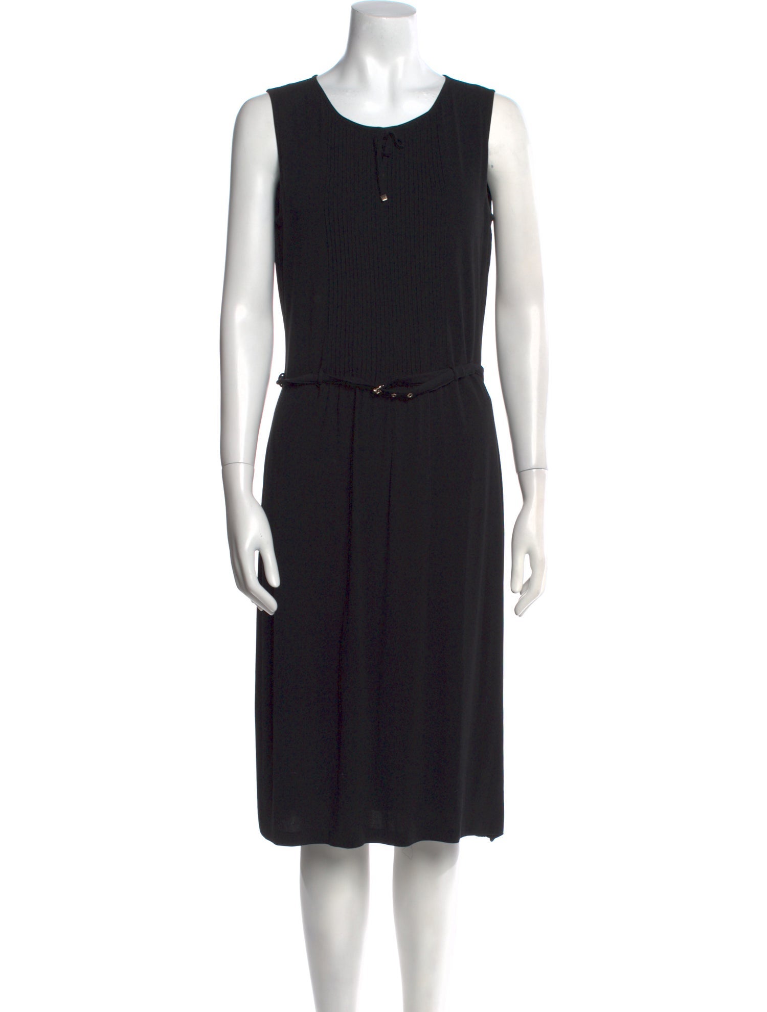 Gucci Scoop Neck Midi Length Dress