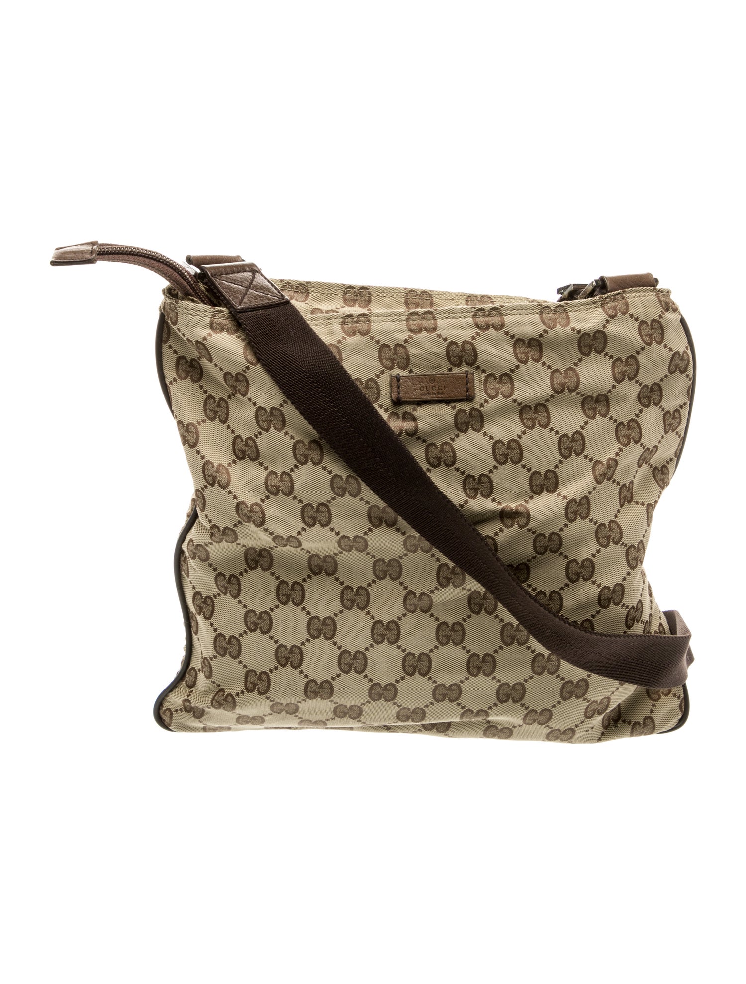 Gucci GG Canvas Messenger Bag