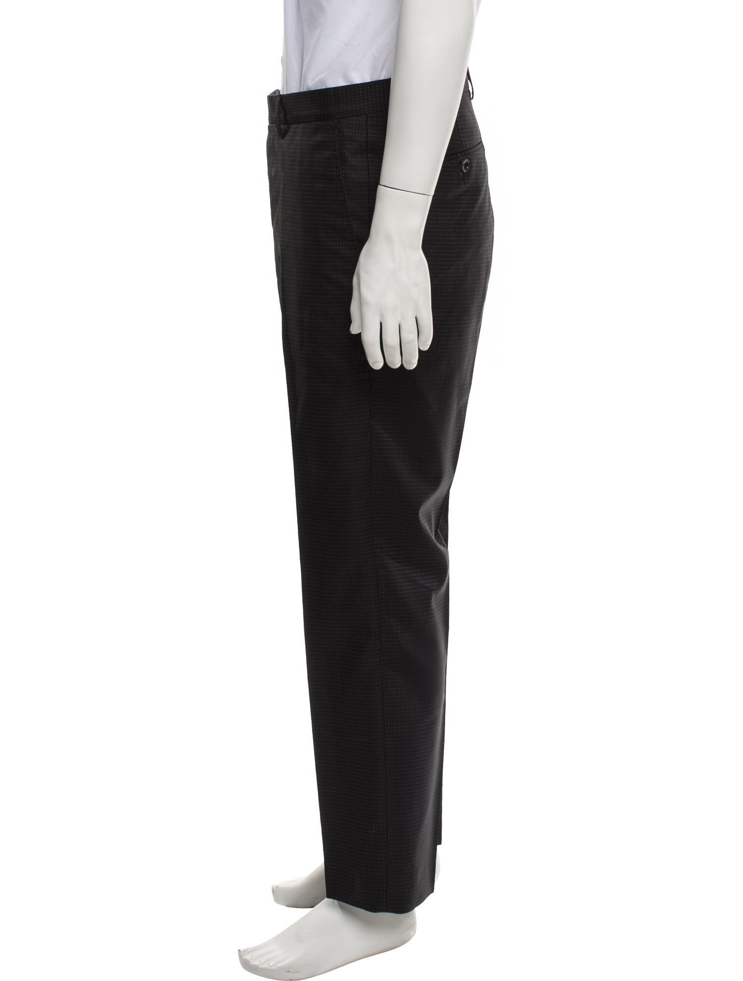 Gucci Web Accent Dress Pants