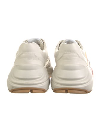 Gucci Leather Printed Chunky Sneakers