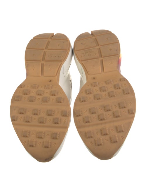 Gucci Leather Printed Chunky Sneakers