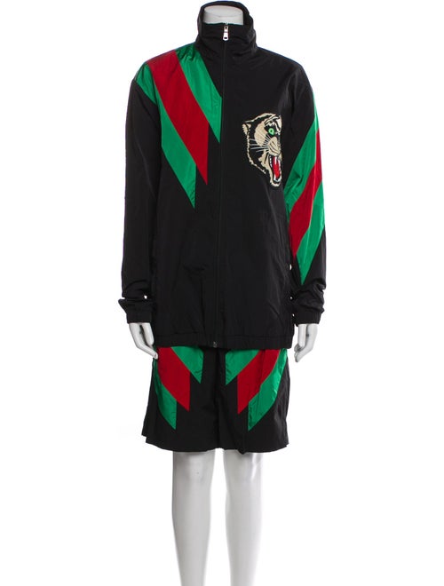 Gucci Web Accent Graphic Print Lounge Set