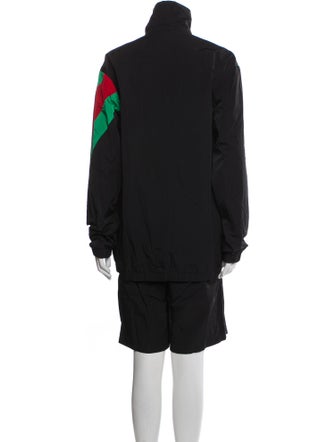 Gucci Web Accent Graphic Print Lounge Set