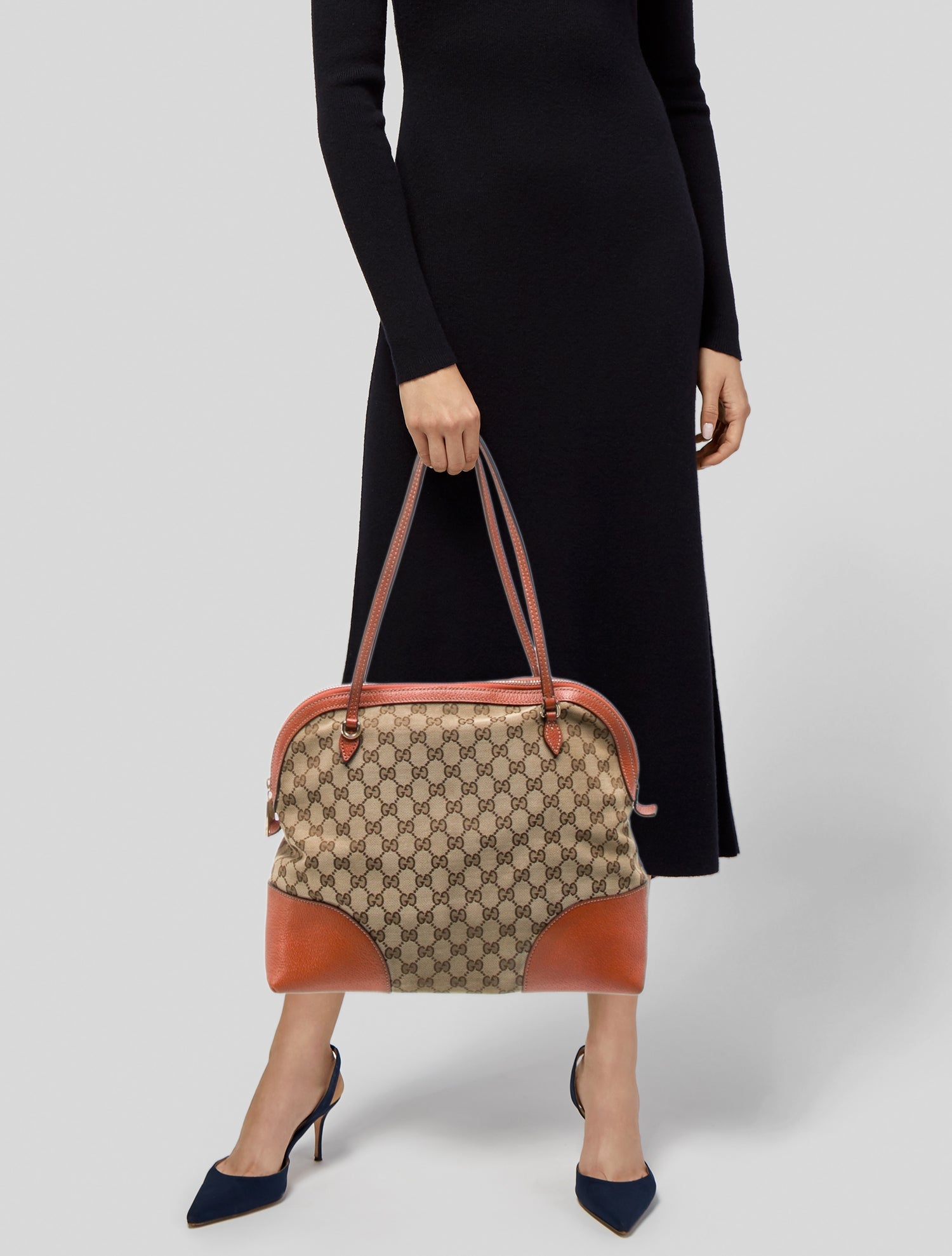 Gucci GG Canvas Bree Medium