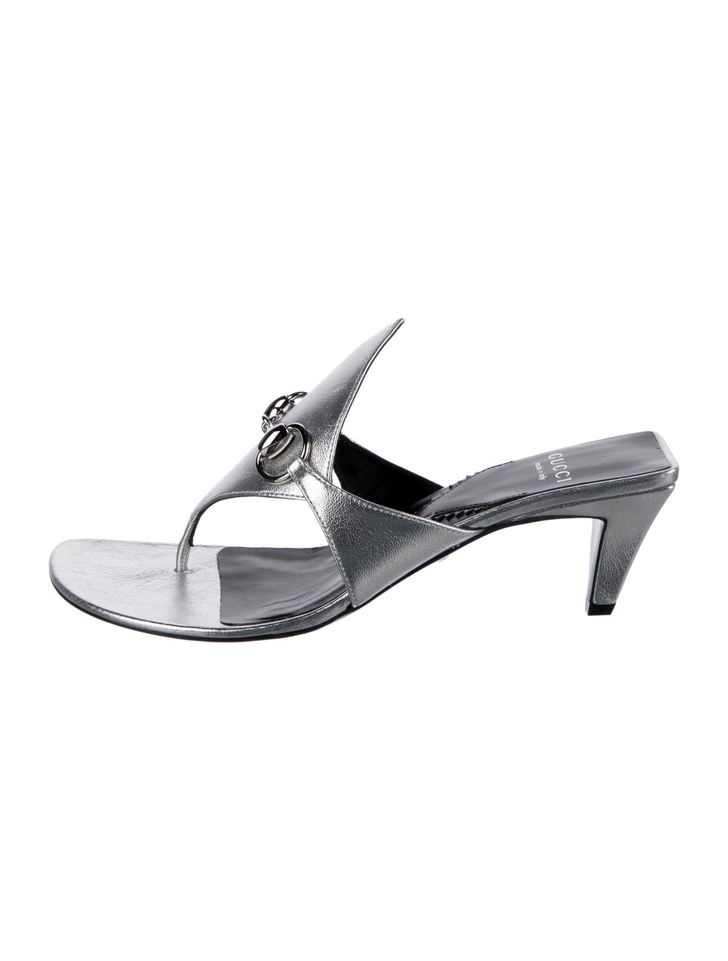 Gucci Leather Slides