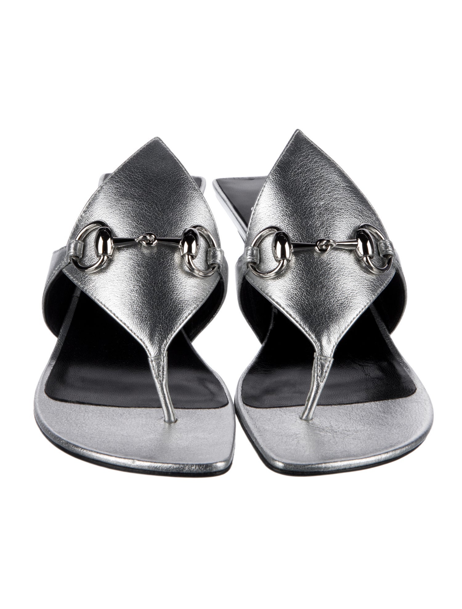 Gucci Leather Slides