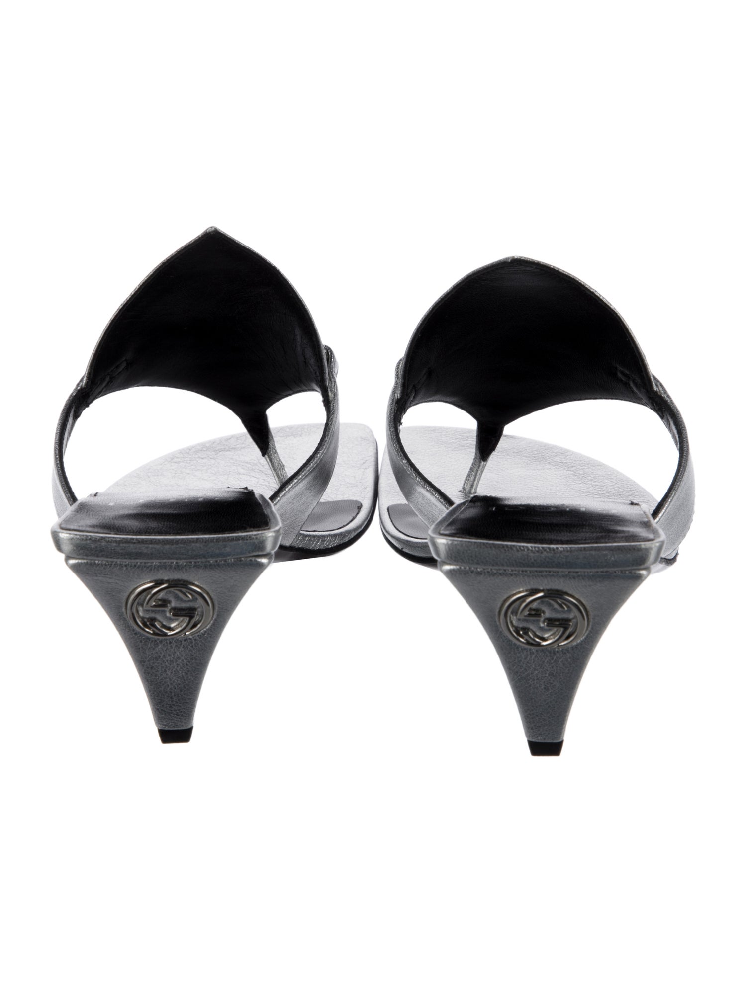 Gucci Leather Slides