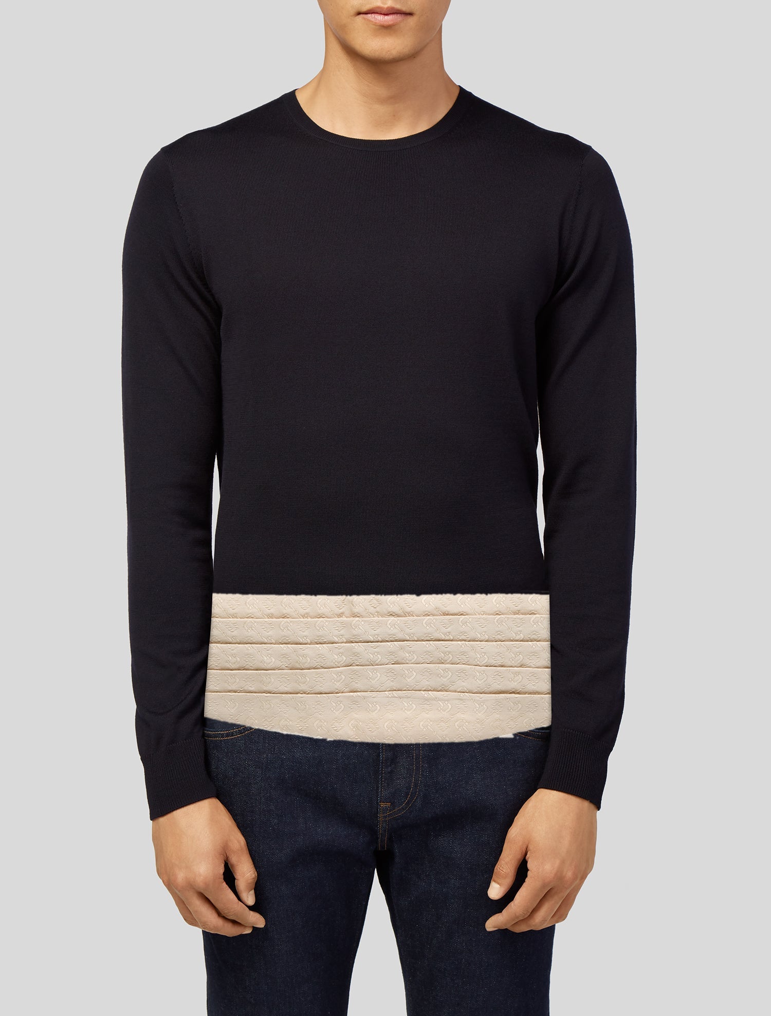 Gucci Horsebit Wool Cummerbund