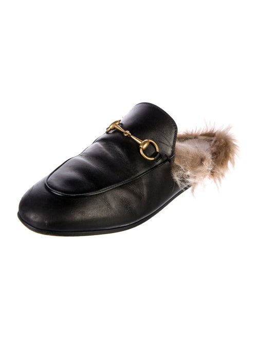 Gucci 1955 Horsebit Accent Leather Mules