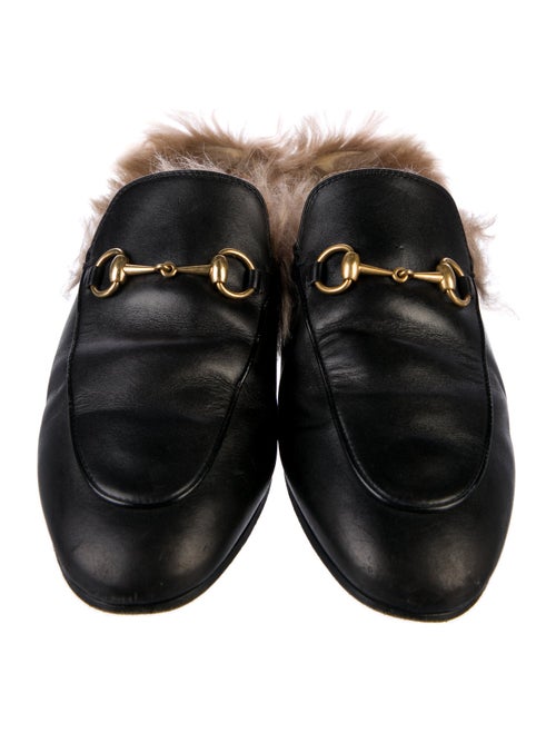 Gucci 1955 Horsebit Accent Leather Mules