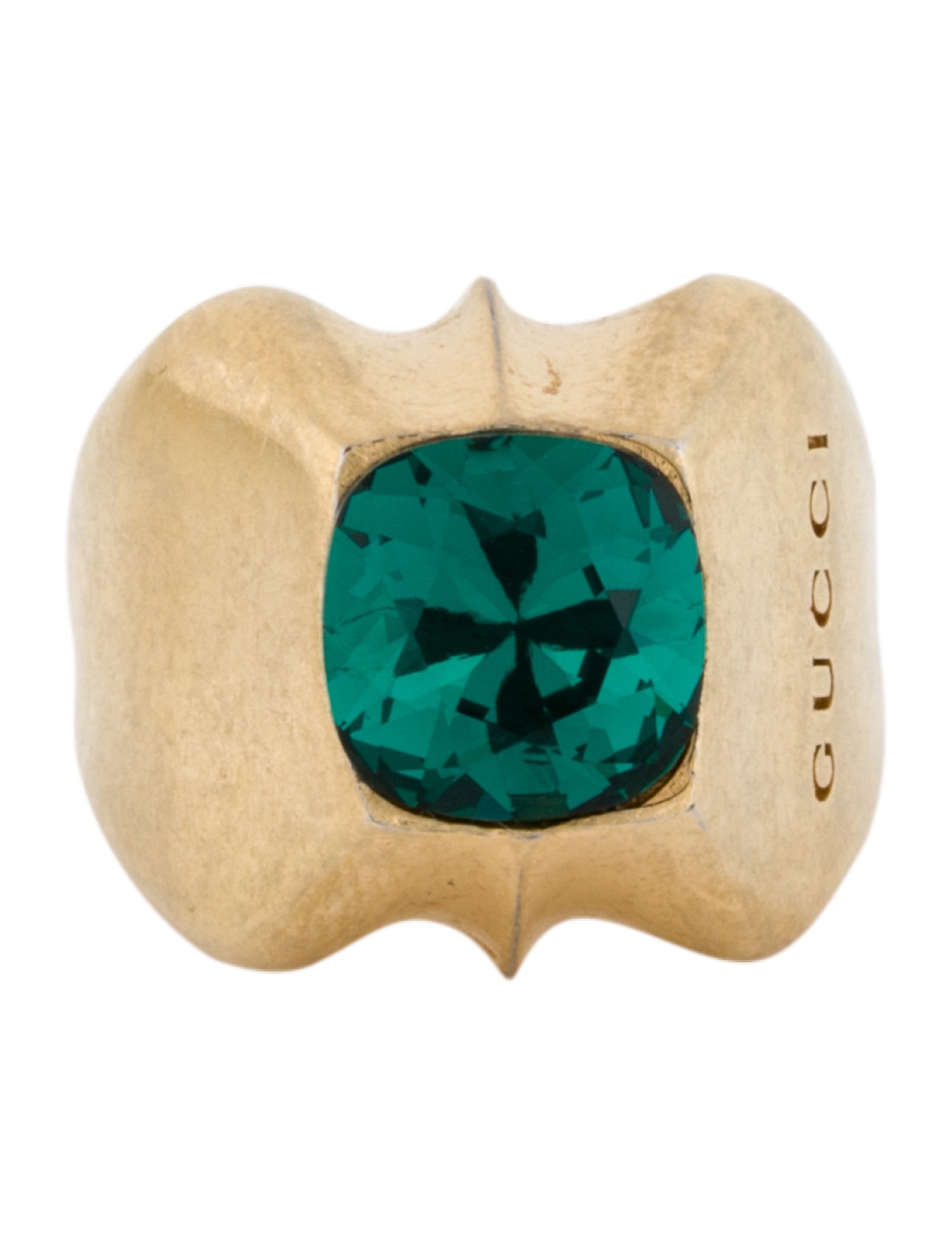 Gucci Crystal Cocktail Ring