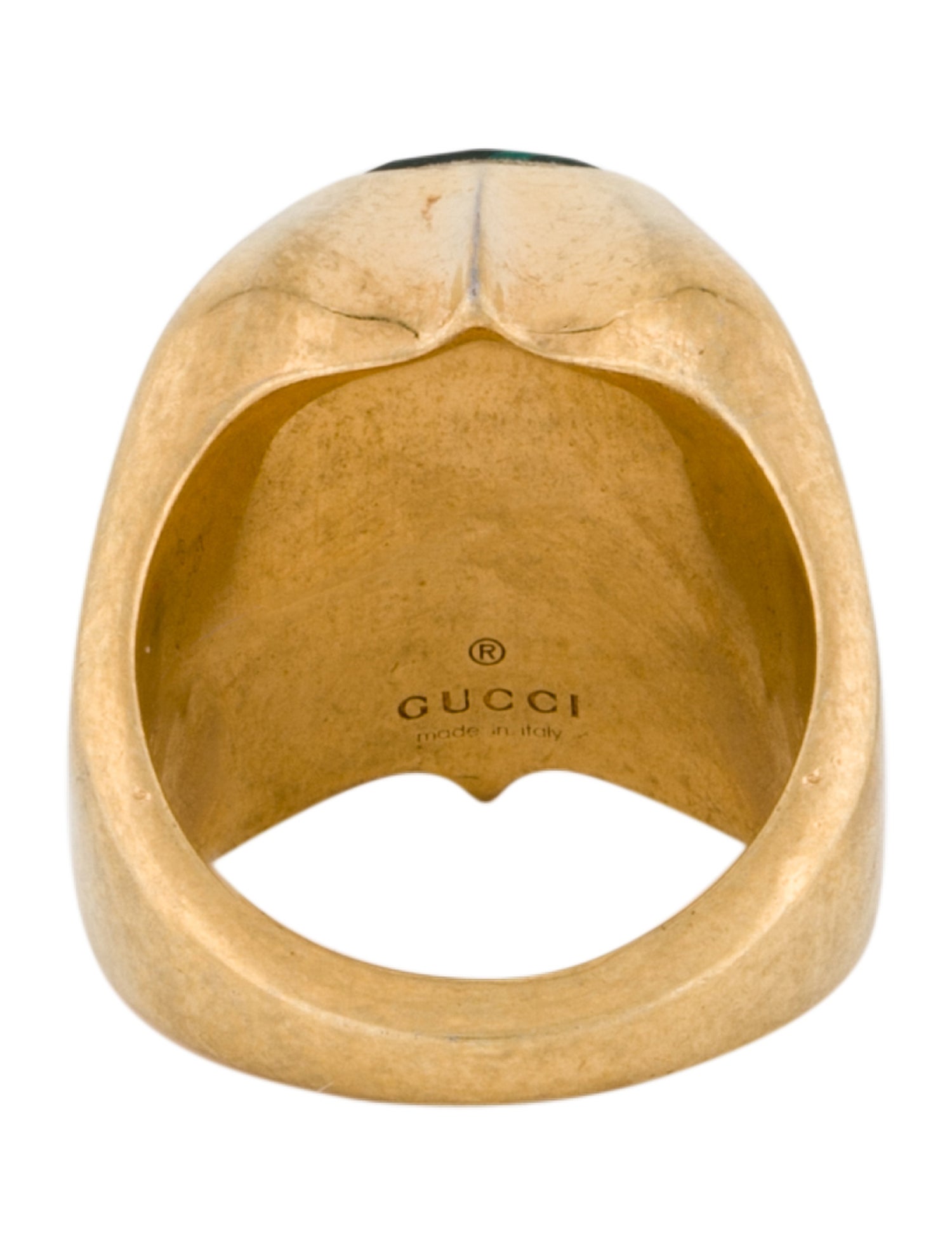 Gucci Crystal Cocktail Ring