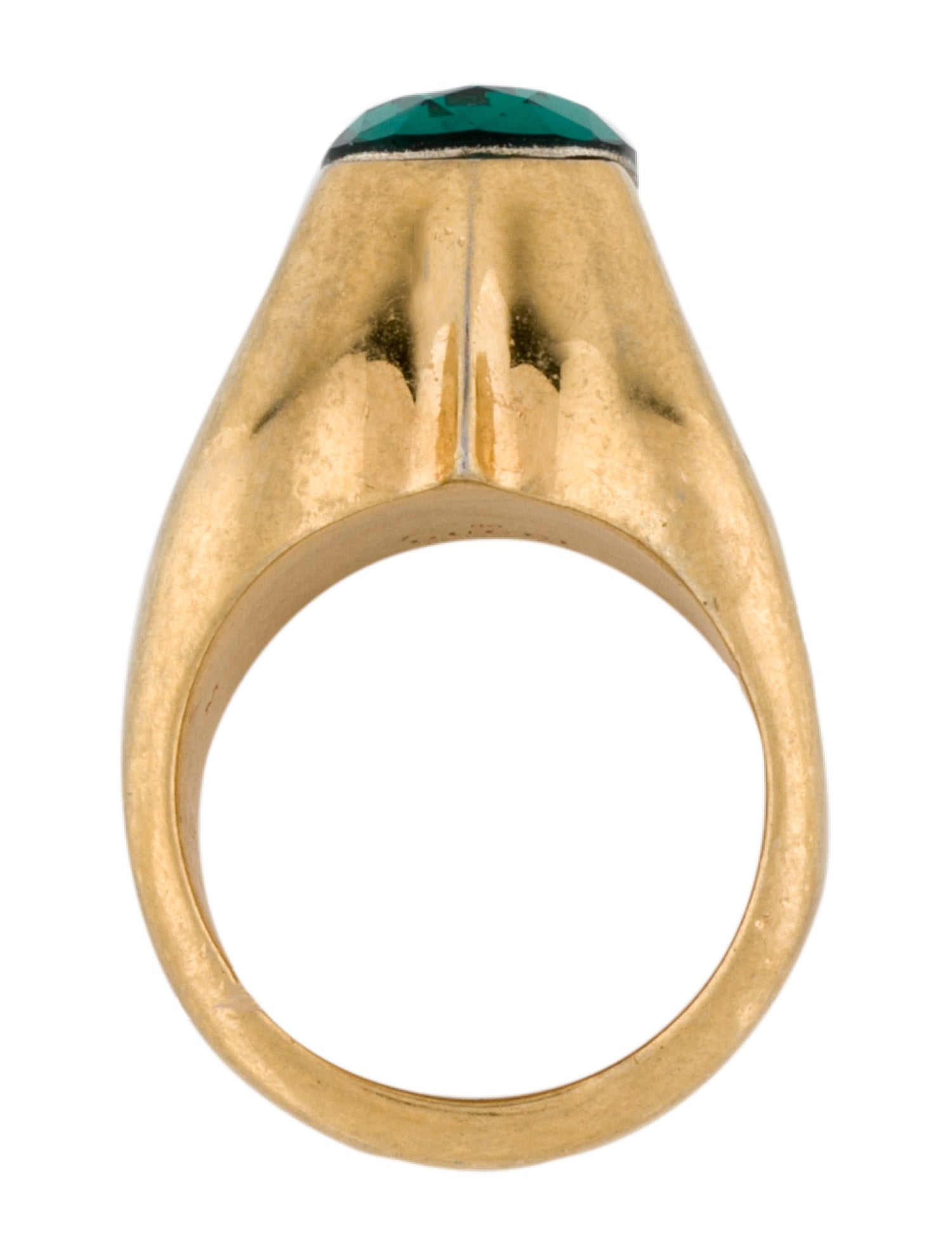 Gucci Crystal Cocktail Ring