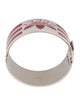 Gucci x Adidas Enamel Hinged Bangle Bracelet