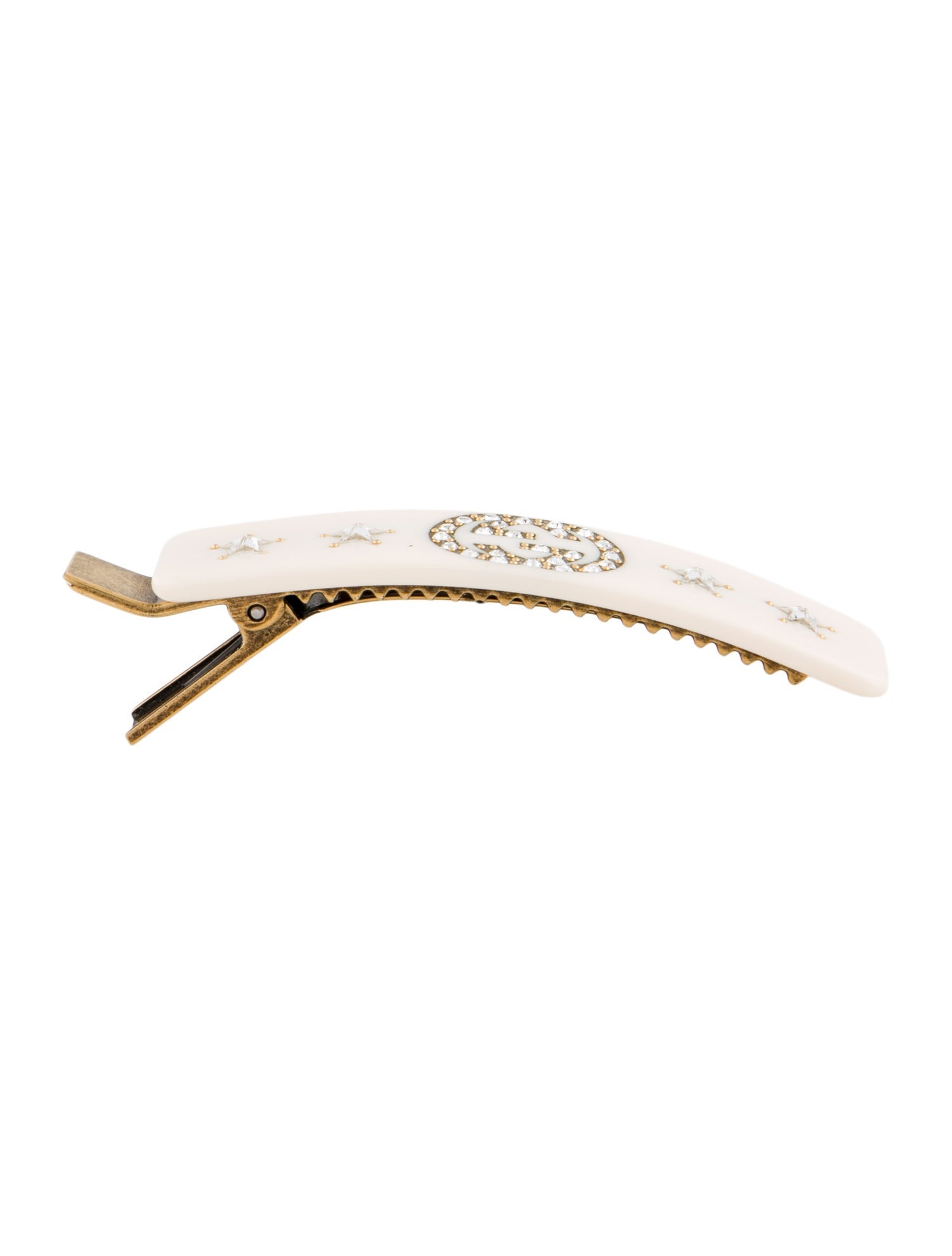 Gucci Crystal Embellished Hair Clip