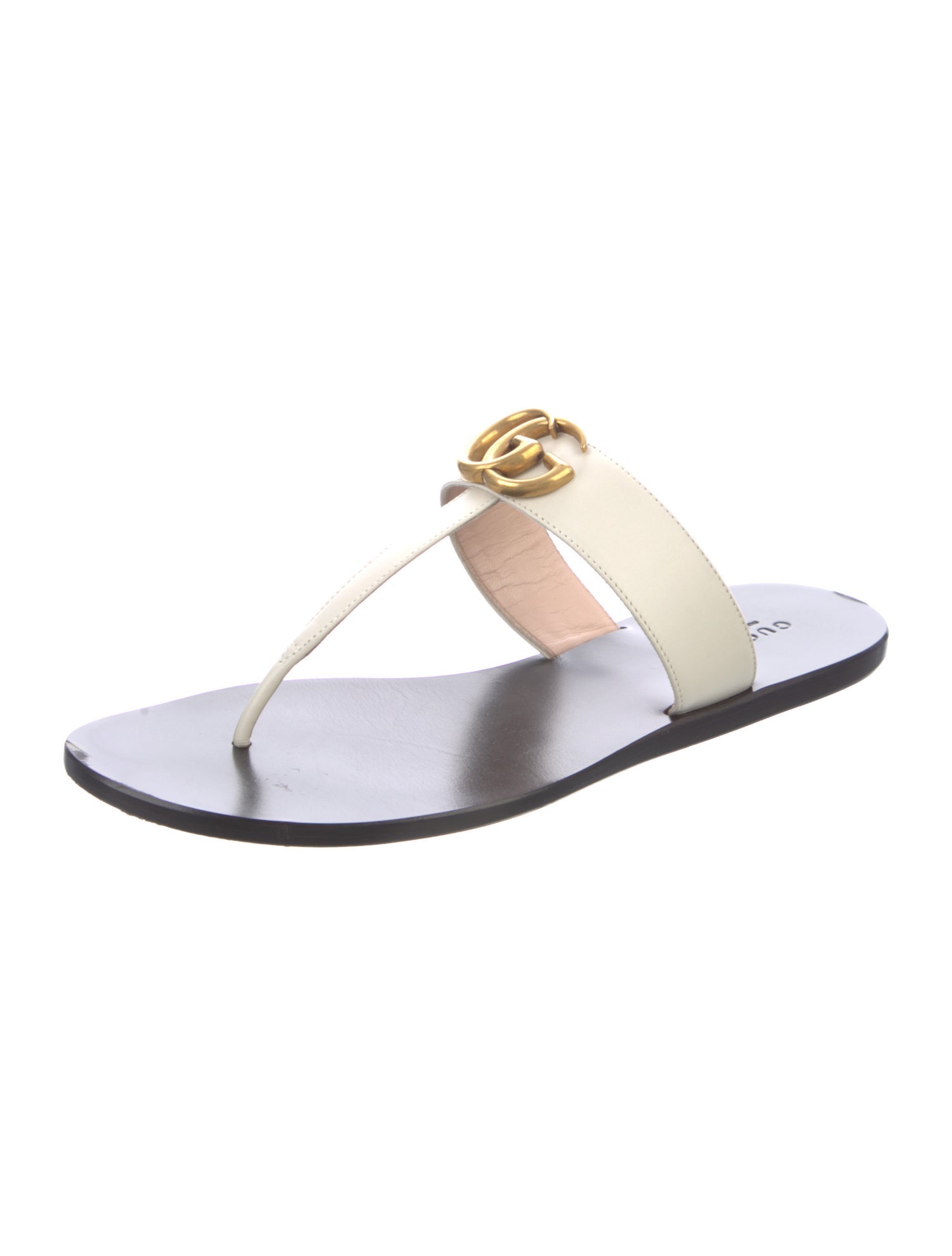 Gucci Leather Slides