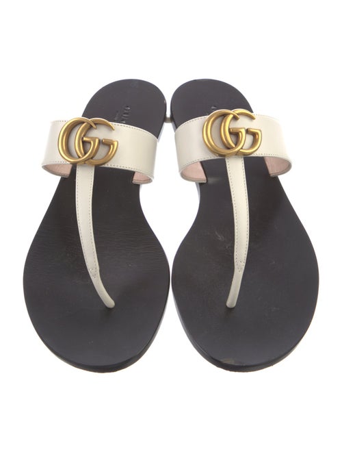 Gucci Leather Slides