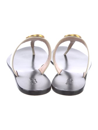 Gucci Leather Slides