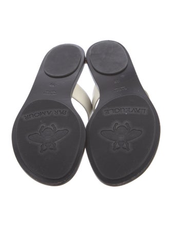 Gucci Leather Slides