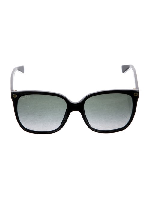 Gucci Interlocking G Logo Square Sunglasses