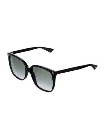 Gucci Interlocking G Logo Square Sunglasses