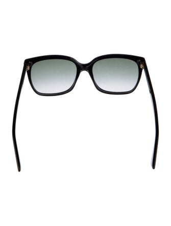 Gucci Interlocking G Logo Square Sunglasses