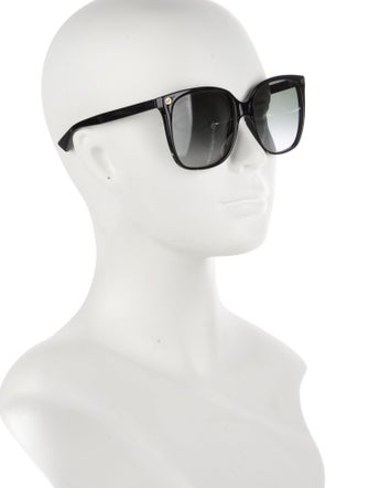 Gucci Interlocking G Logo Square Sunglasses