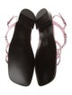 Gucci Horsebit Accent Patent Leather T-Strap Sandals