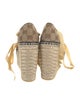 Gucci GG Canvas Canvas D'Orsay EspadrillePumps