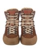 Gucci GG Canvas Suede Hiking Boots
